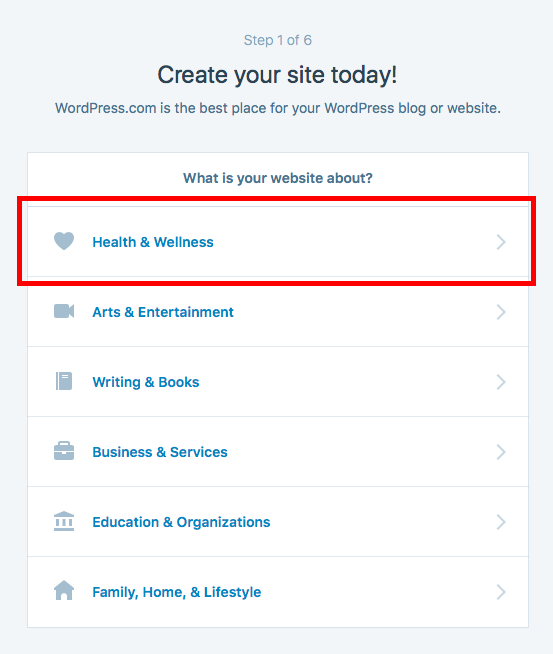 health and wellness website free 2016